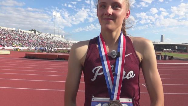 Morgan Olschewsky takes silver in 6A 100h