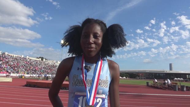Samantha Cravin earns bronze in 6A 800m