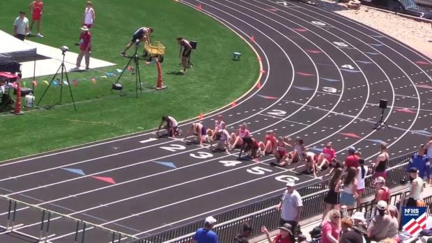 4A Girls 100 Hurdles Finals Section 1