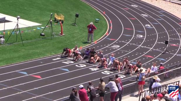 4A Girls 100 Finals Section 1