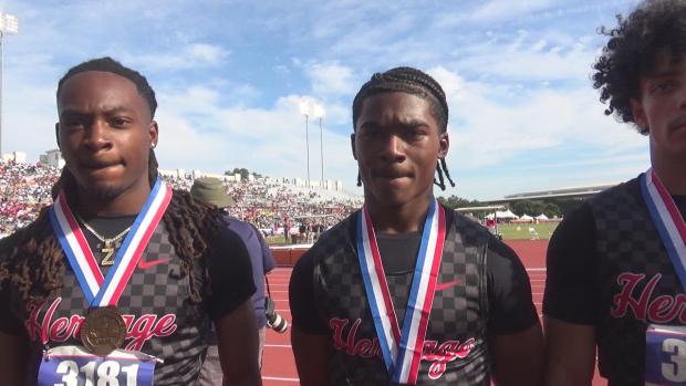Midlothian Heritage earn bronze in 4x100m