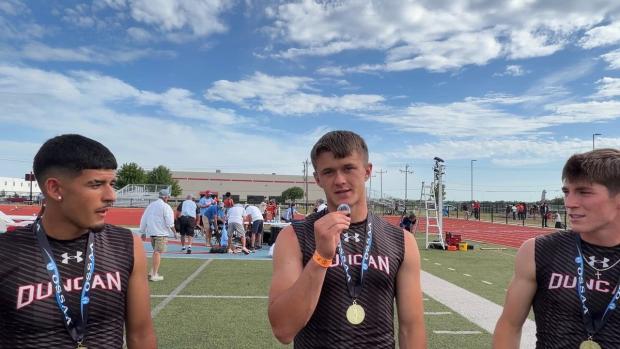 Duncan Boys 4x200m Relay Interview 