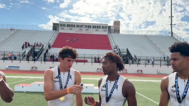 Broken Arrow Boys 4x200m Relay Interview 