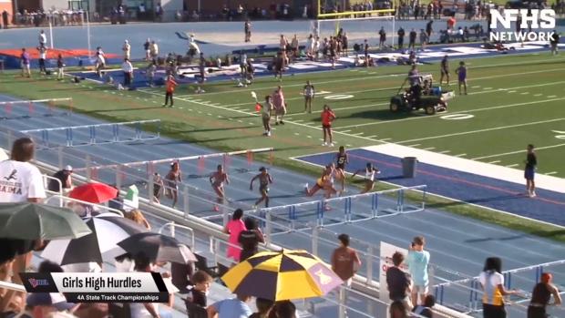 Girls 100 Hurdles Finals Section 1