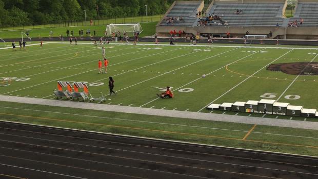 Girls 300 Hurdles Finals Section 2