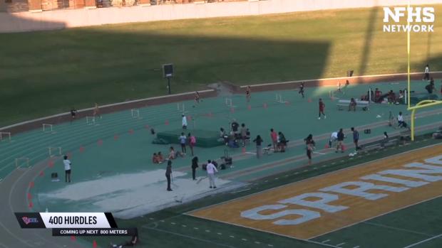 3A Girls 400 Hurdles Finals Section 1