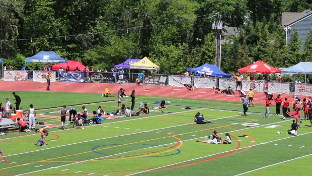 Group 3 Girls 200 Finals Section 1