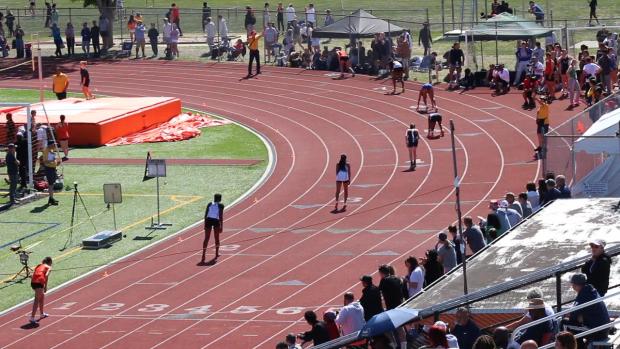 Group 3 Girls 400 Finals Section 2