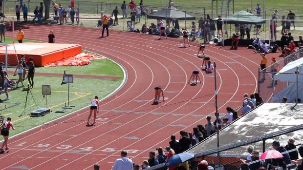 Group 2 Girls 400 Finals Section 3