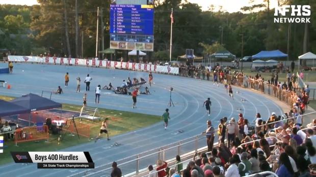 2A Boys 400 Hurdles Finals Section 1