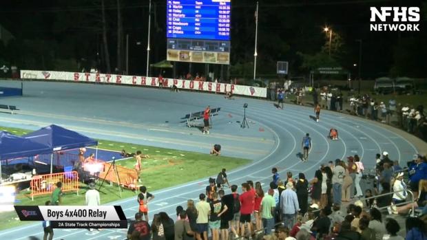 2A Boys 4x400 Relay Finals Section 1