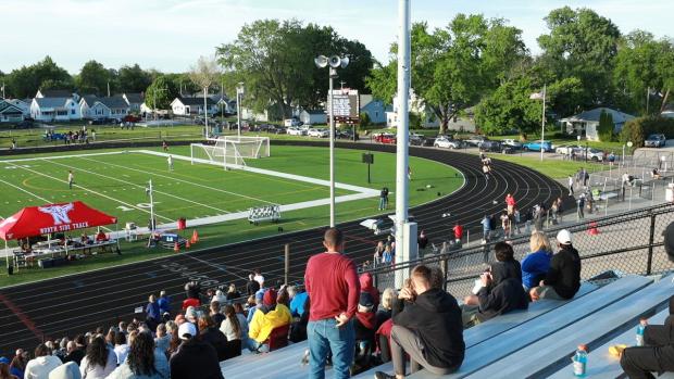 Boys 4x100 Relay Finals Section 1