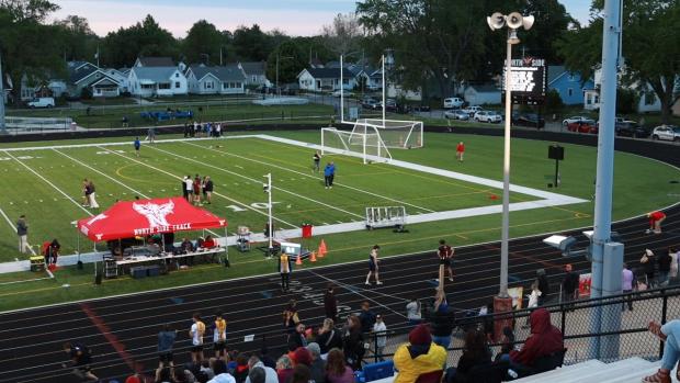 Boys 4x400 Relay Finals Section 1