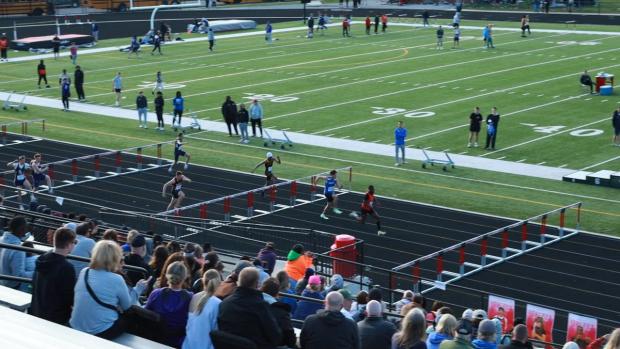 Boys 110 Hurdles Prelims Heat 1
