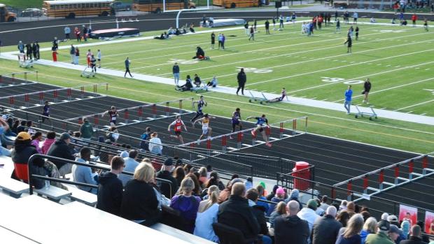 Boys 110 Hurdles Prelims Heat 2