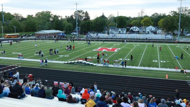 Boys 300 Hurdles Finals Section 1