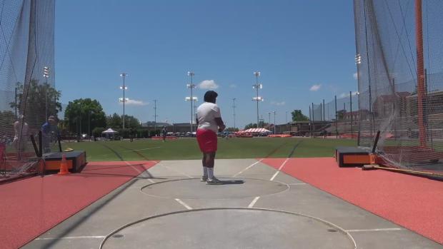 3A Boys Discus Finals Flight 1