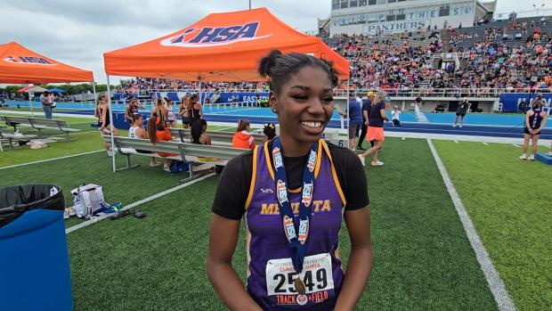 Mariyah Elam of Mendota Wins The 2A High Jump