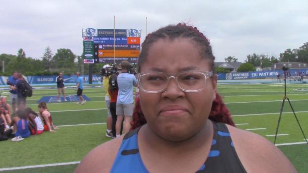 1A shot put winner Zion Young is best in IL