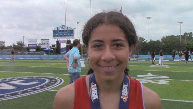 Maliyah Miller gets the final smile, and 400 title