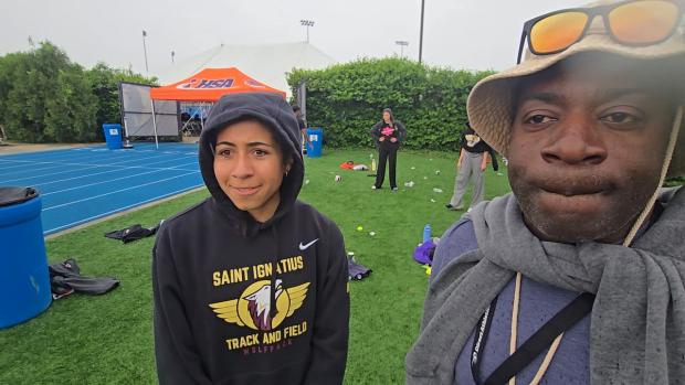 Maliyah Miller races to 3A 400 final with top time