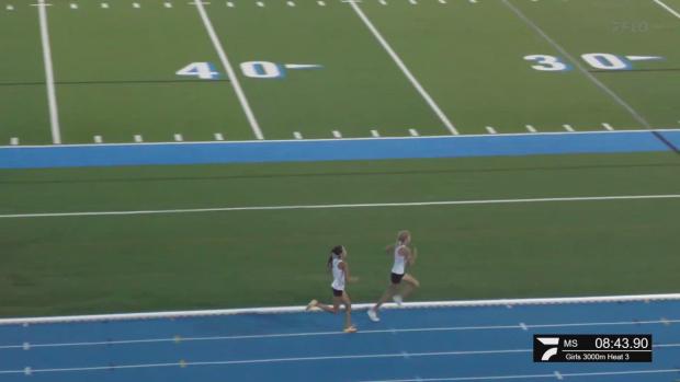 Brianna Motycka - Middle School G 3000 - last 800m