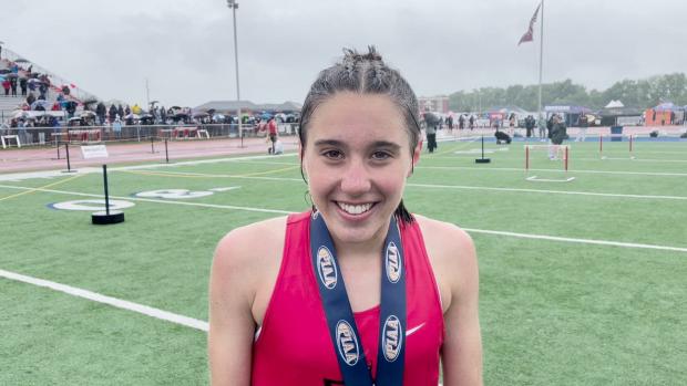 Katie Froelich on her second PIAA title