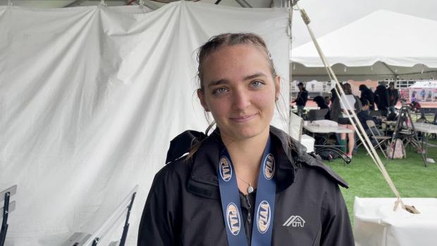 Ella Bahn on hurdles sweep, four titles in 300s 