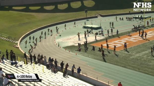 1A Girls 4x100 Relay Finals Section 2