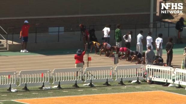 1A Girls 100 Hurdles Finals Section 2