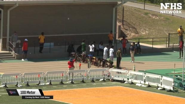 1A Boys 100 Finals Section 1