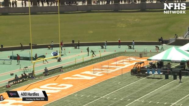 1A Girls 400 Hurdles Finals Section 2