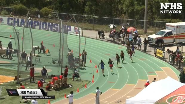 1A Girls 200 Finals Section 1