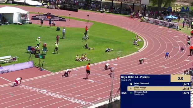 4A Boys 400 Prelims Heat 2