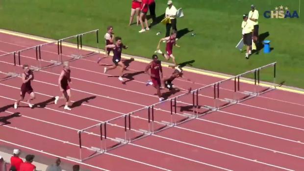 3A Boys 110 Hurdles Prelims Heat 2