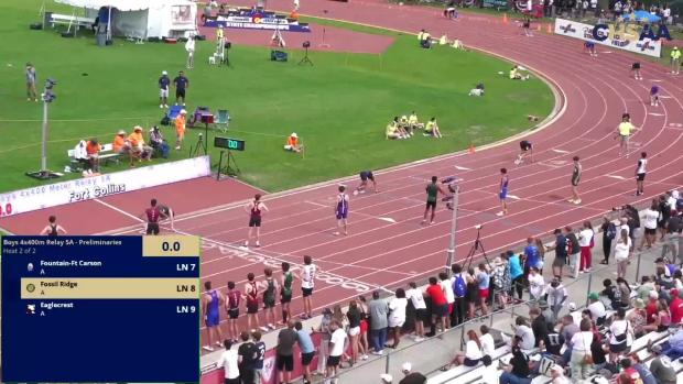 5A Boys 4x400 Relay Prelims Heat 2