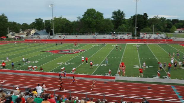 Girls 100 Finals Section 1