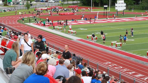 Girls 200 Prelims Heat 1