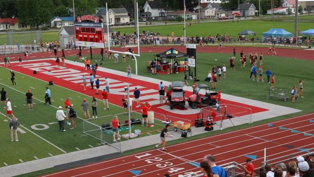 Girls 400 Finals Section 1