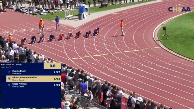 5A Boys 100 Finals Section 1