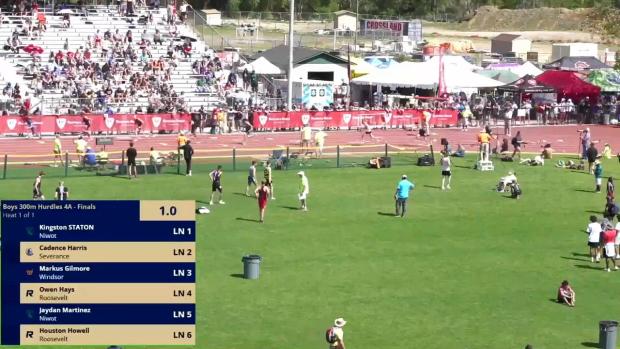 4A Boys 300 Hurdles Finals Section 1
