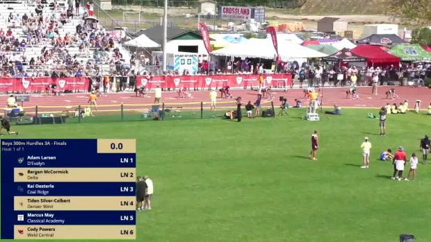 3A Boys 300 Hurdles Finals Section 1