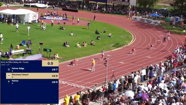 4A Girls 4x100 Relay Finals Section 1