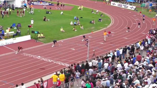 2A Boys 4x100 Relay Finals Section 1