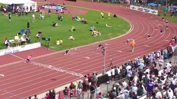 3A Girls 4x100 Relay Finals Section 1