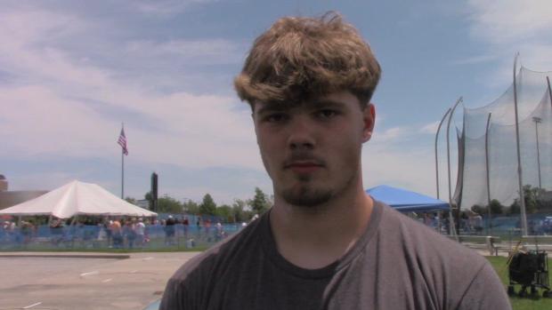 Graham Meister enjoys record setting day in his 1A SP prelim