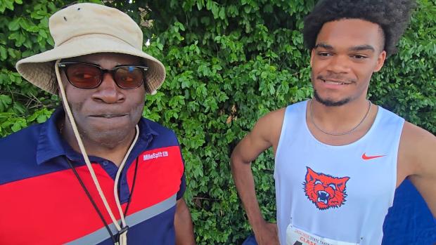 Jordan Harvey Rises Up To Advance to 300H Final
