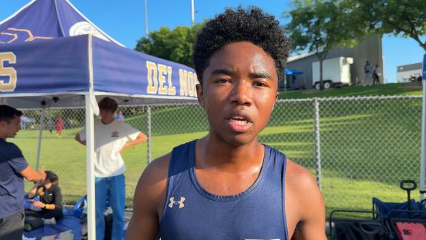 Boys 1600 Prelims - Cam Yarbrough runs 406 to be top qualifier