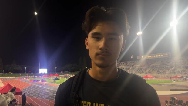 Boys 200 Prelims - Cy Lugo runs 20.73 to qualify for final