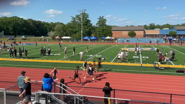 NPA Boys 100 Prelims Heat 3